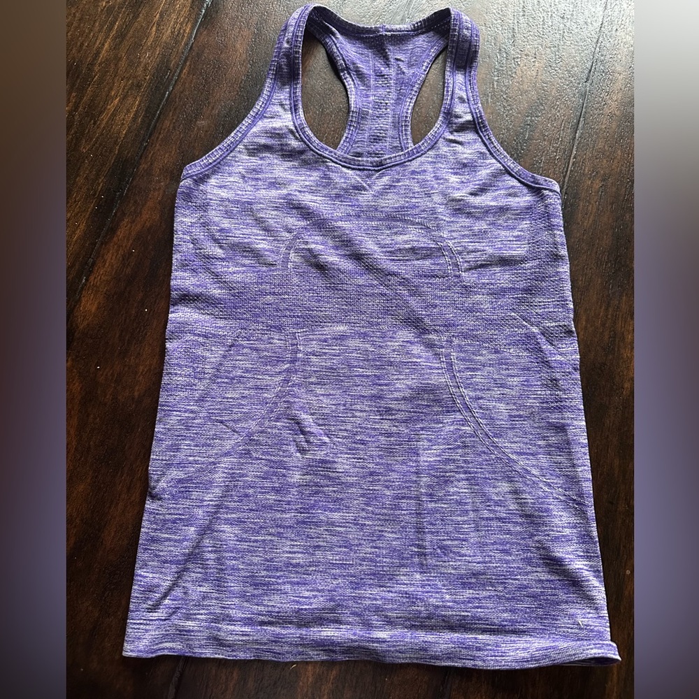 Lululemon Women's Purple Tank Top size 6